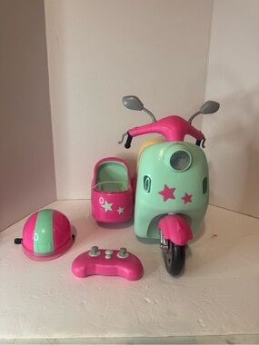 My Life As Doll Remote Control Scooter W/ Sidecar